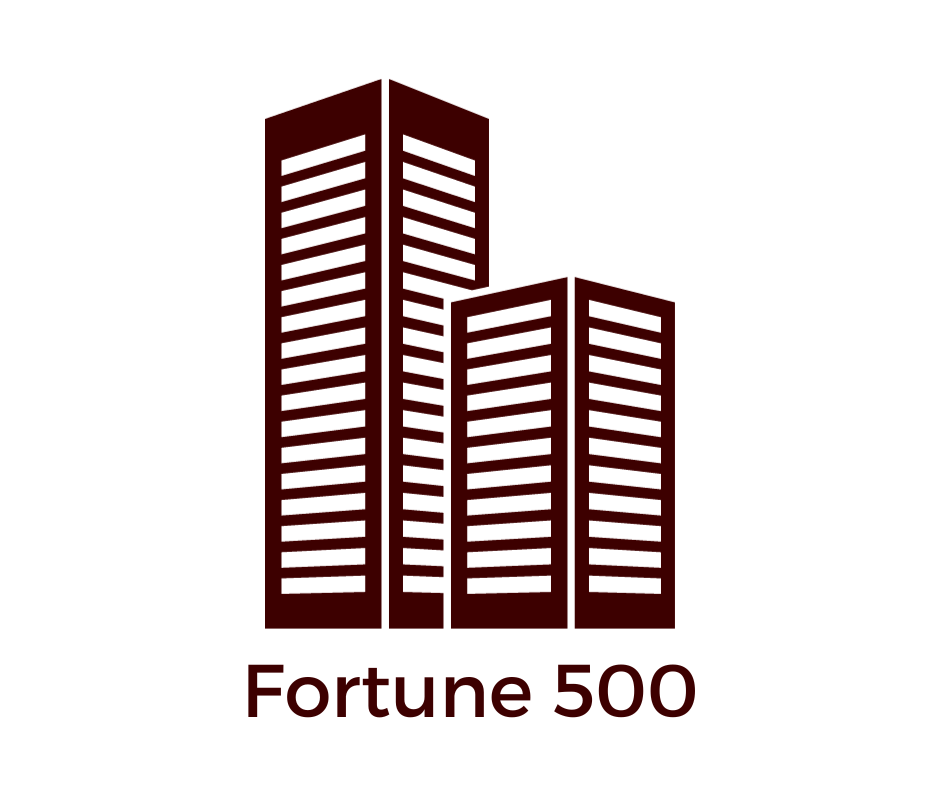 Fortune 500 office building icon