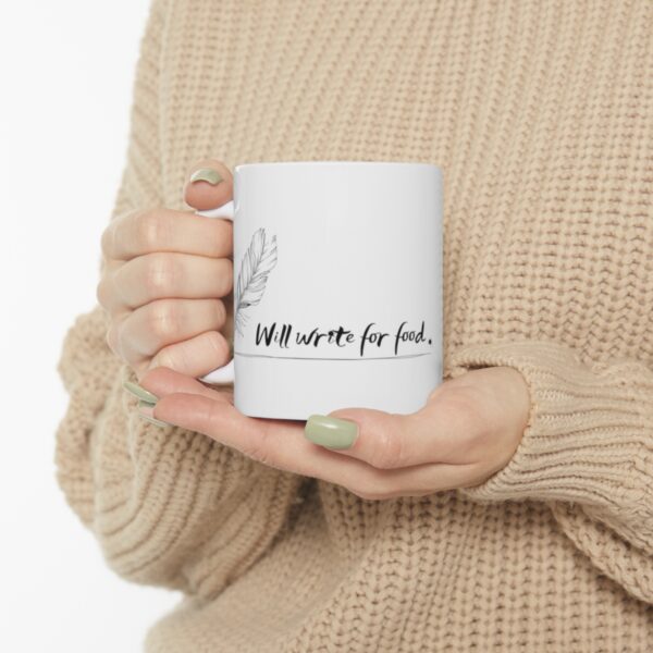 Will Write for Food Mug