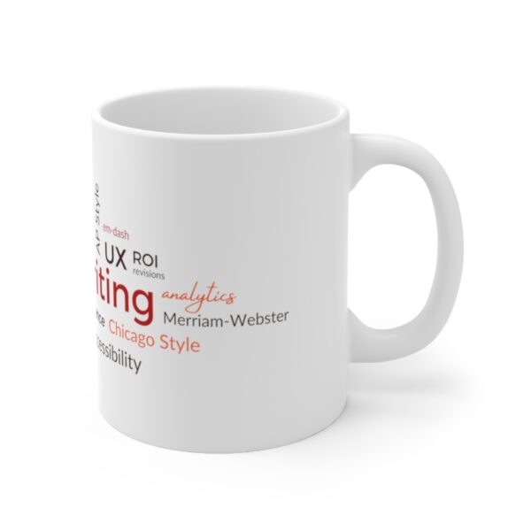 Copywriting Word Cloud Mug (White) - Image 3