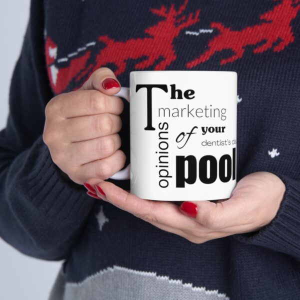 Pool Boy Marketing Opinions Mug (White) - Image 11