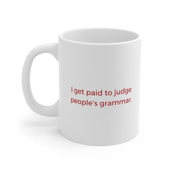 Judge Grammar Mug - Image 2