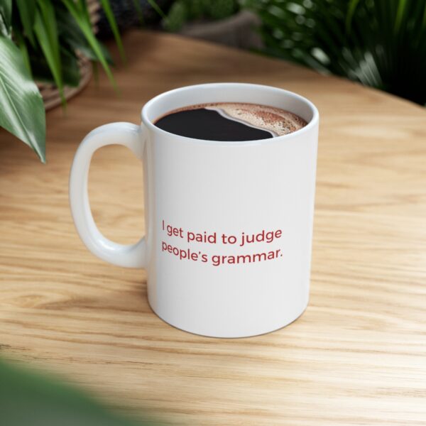 Judge Grammar Mug - Image 5