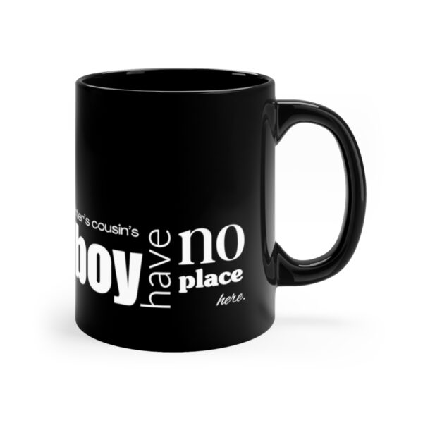 Pool Boy Marketing Opinions Mug (Black) - Image 3