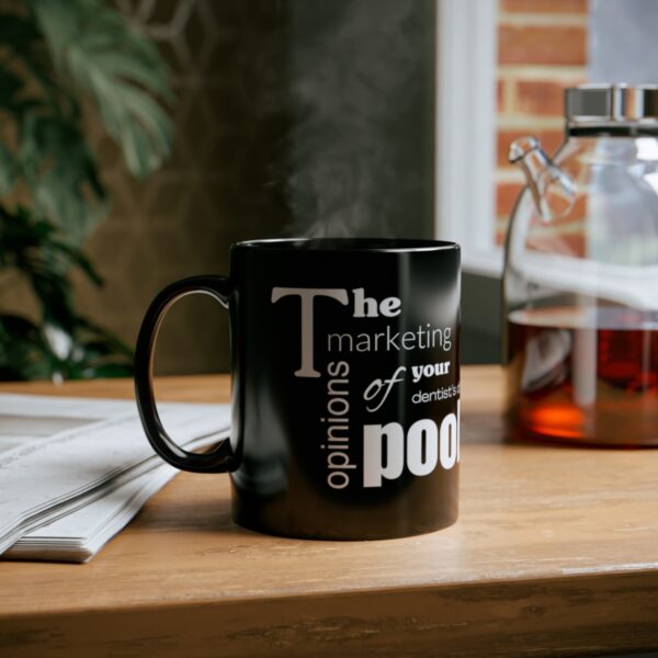 Pool Boy Marketing Opinions Mug (Black) - Image 6