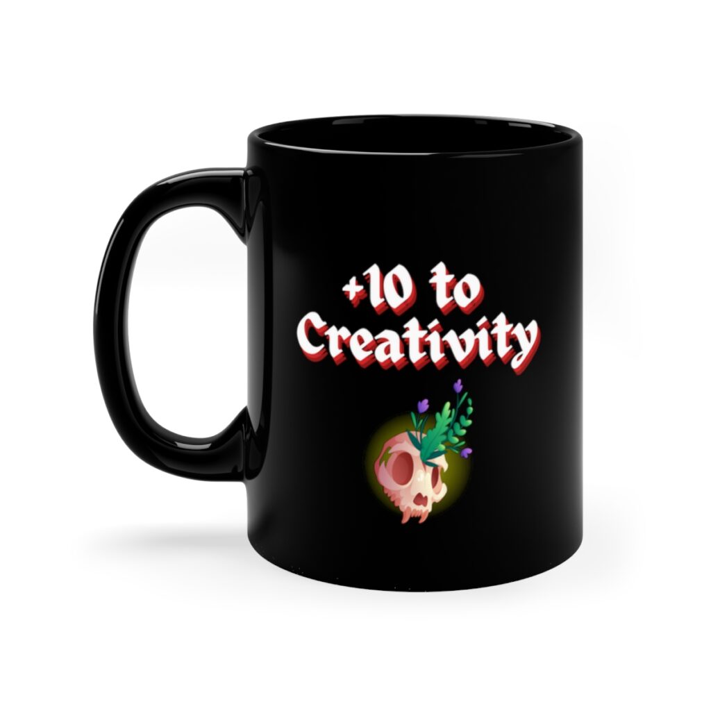 +10 to Creativity Mug