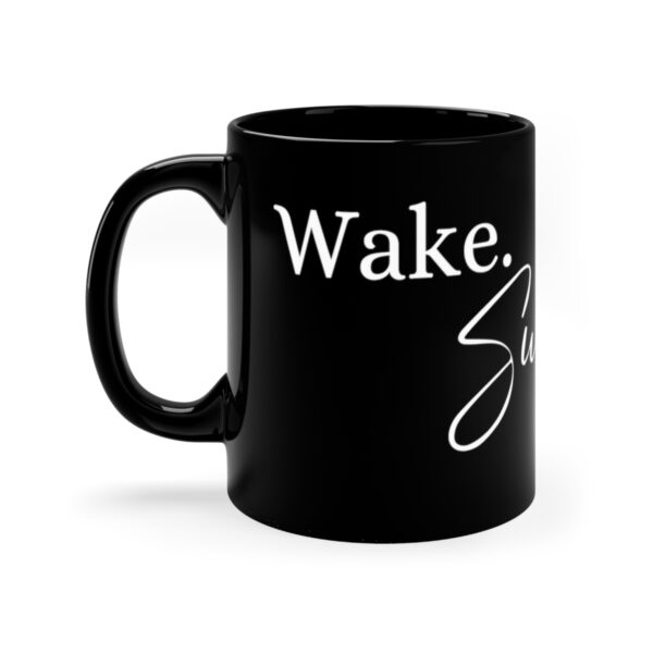 Wake, Swear, Write Mug - Image 2